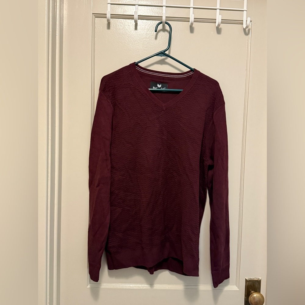 Buttercloth V-Neck Sweater